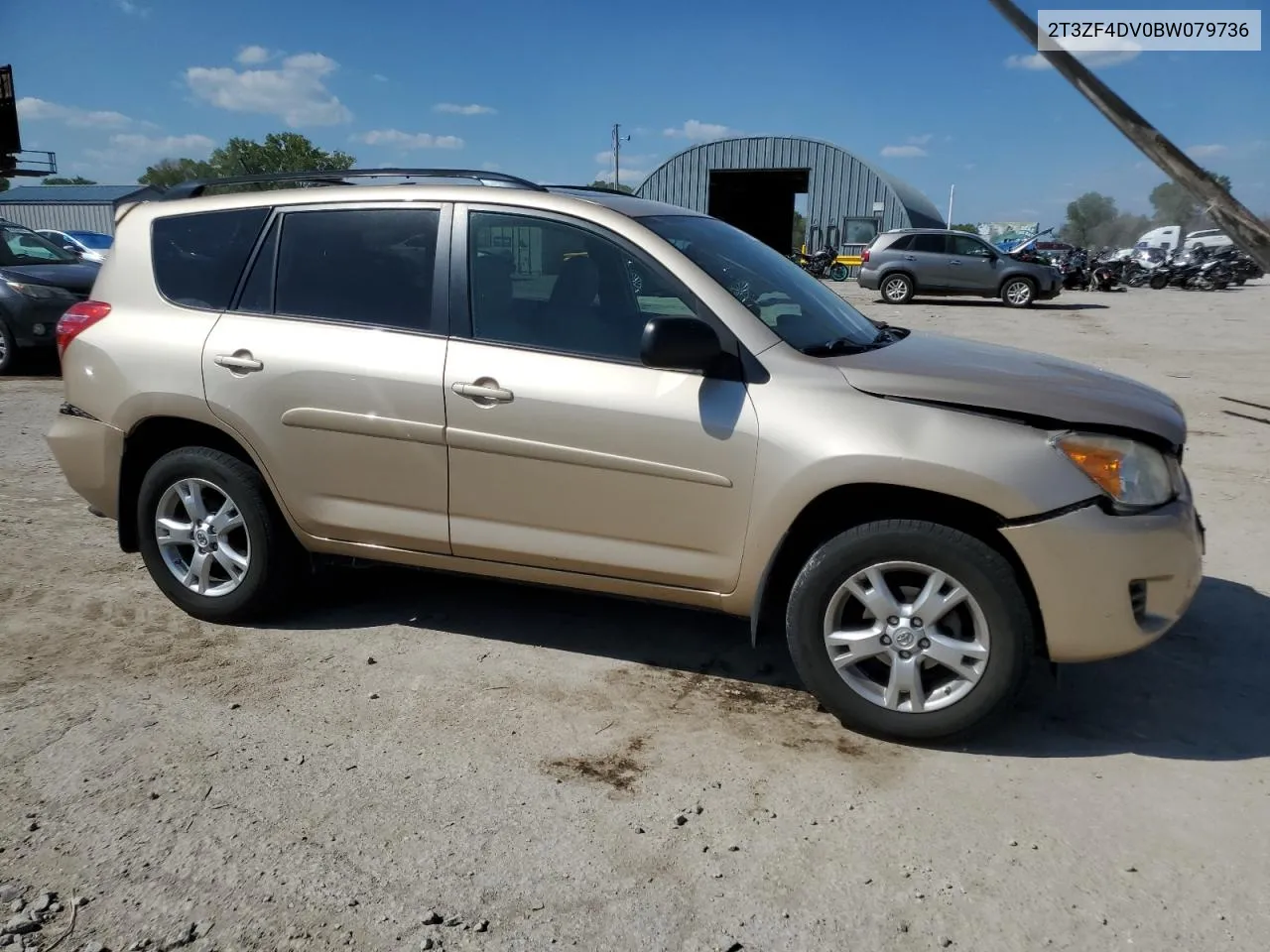 2011 Toyota Rav4 VIN: 2T3ZF4DV0BW079736 Lot: 69507294