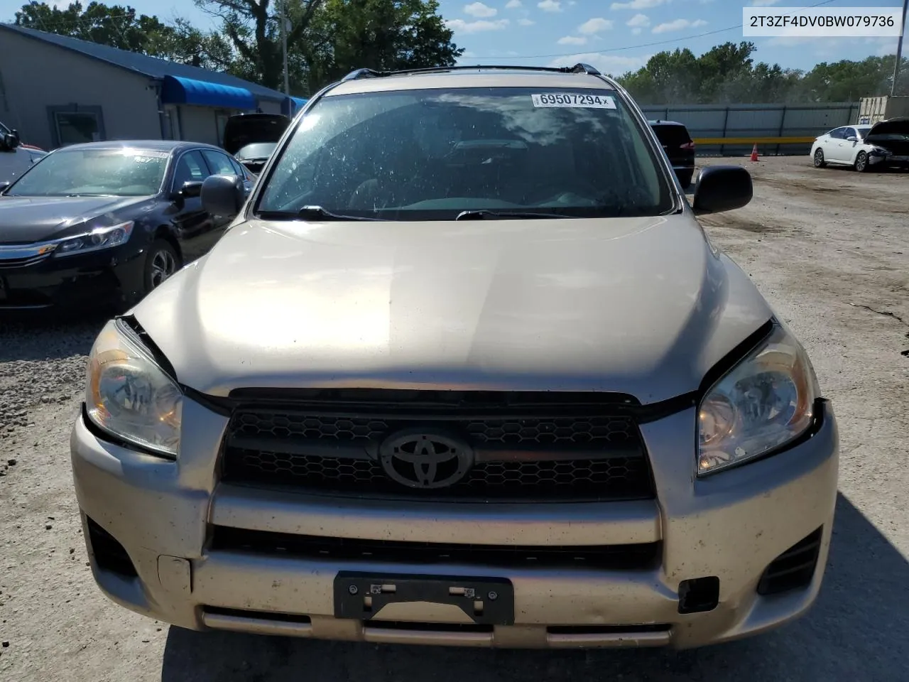 2011 Toyota Rav4 VIN: 2T3ZF4DV0BW079736 Lot: 69507294