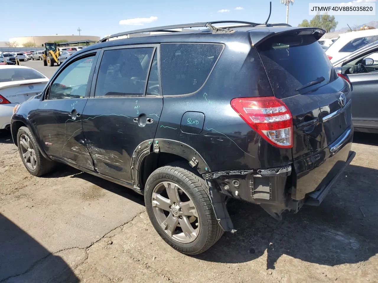 JTMWF4DV8B5035820 2011 Toyota Rav4 Sport