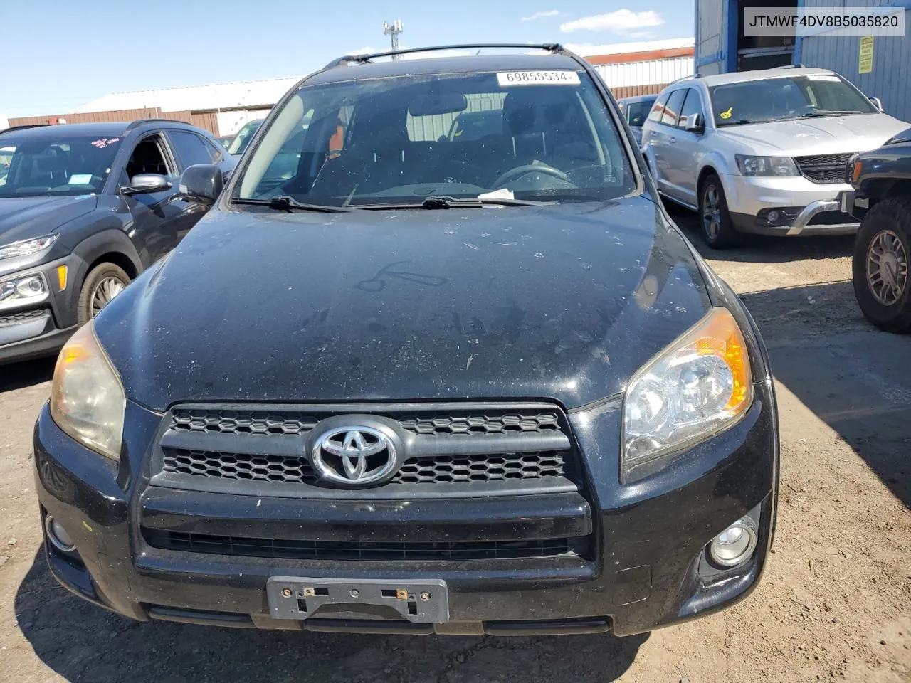 2011 Toyota Rav4 Sport VIN: JTMWF4DV8B5035820 Lot: 69855534