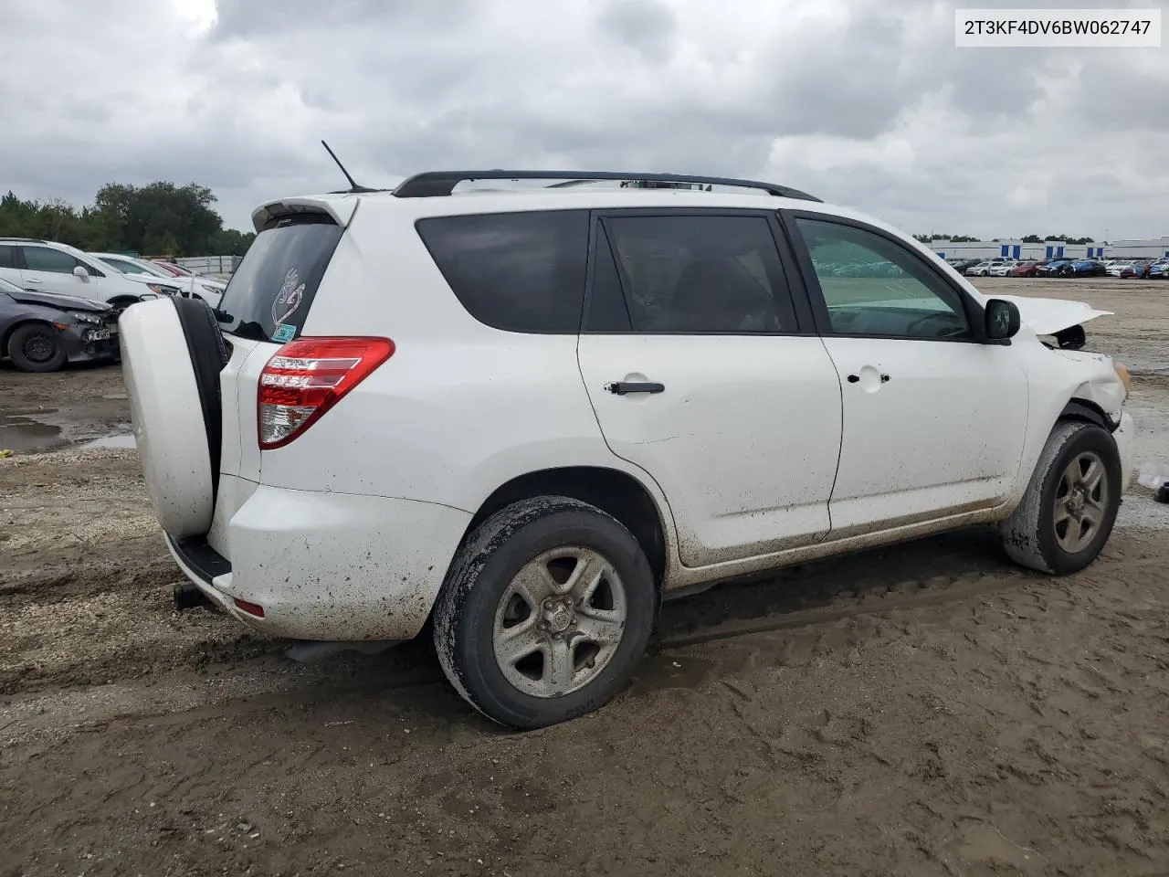 2011 Toyota Rav4 VIN: 2T3KF4DV6BW062747 Lot: 69994264