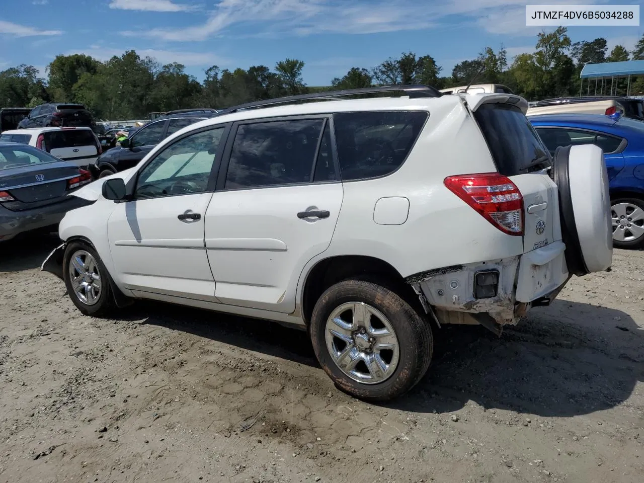 2011 Toyota Rav4 VIN: JTMZF4DV6B5034288 Lot: 70144414