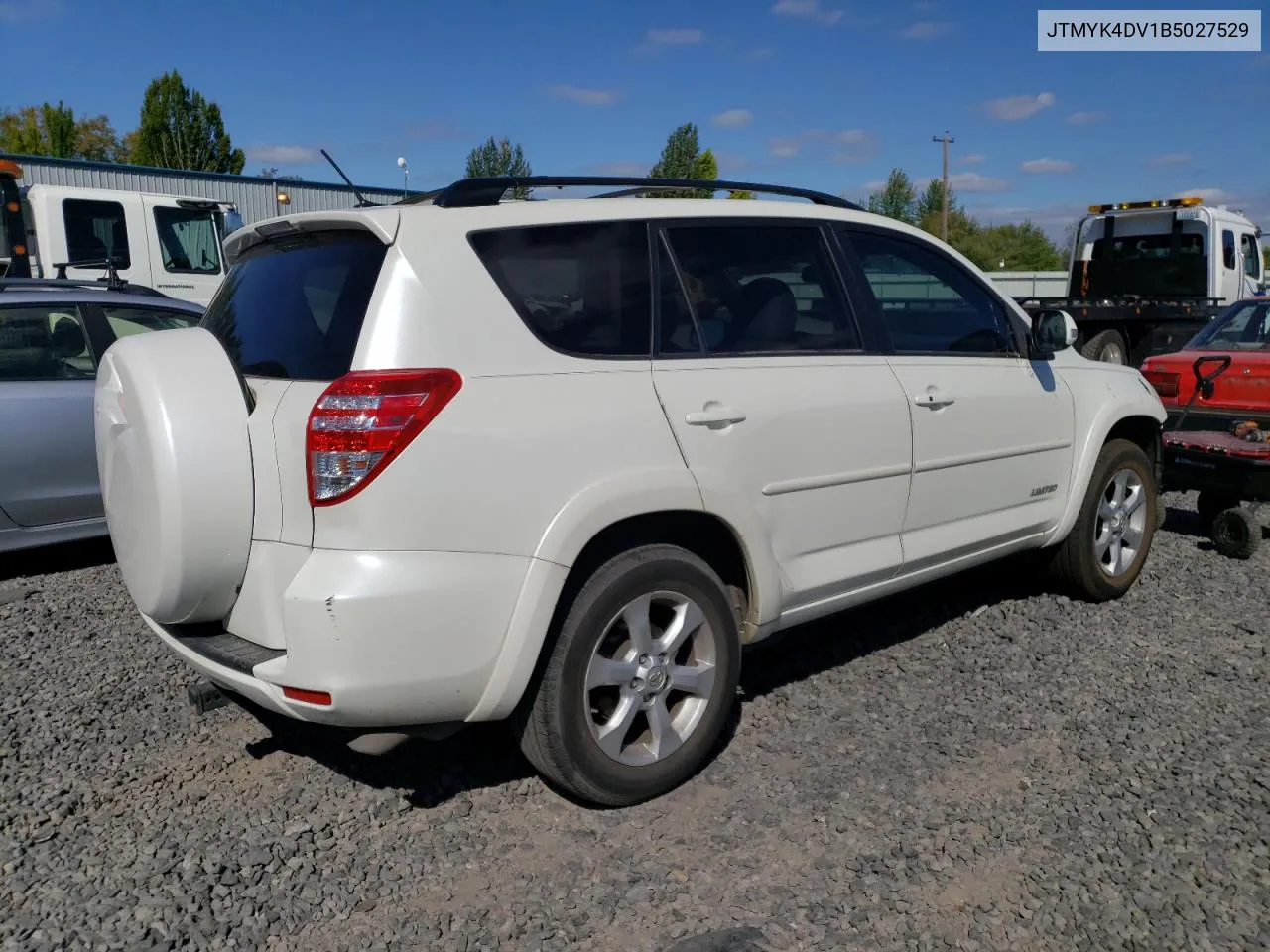 2011 Toyota Rav4 Limited VIN: JTMYK4DV1B5027529 Lot: 70235924