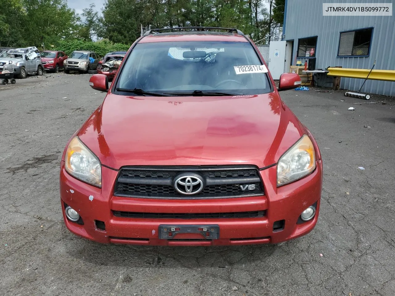 JTMRK4DV1B5099772 2011 Toyota Rav4 Sport