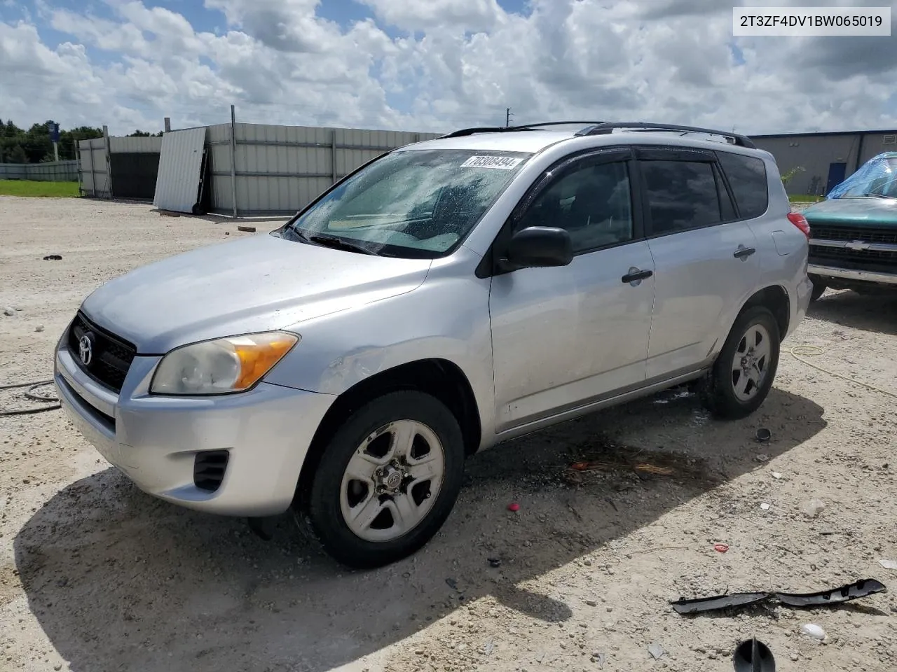 2011 Toyota Rav4 VIN: 2T3ZF4DV1BW065019 Lot: 70308494