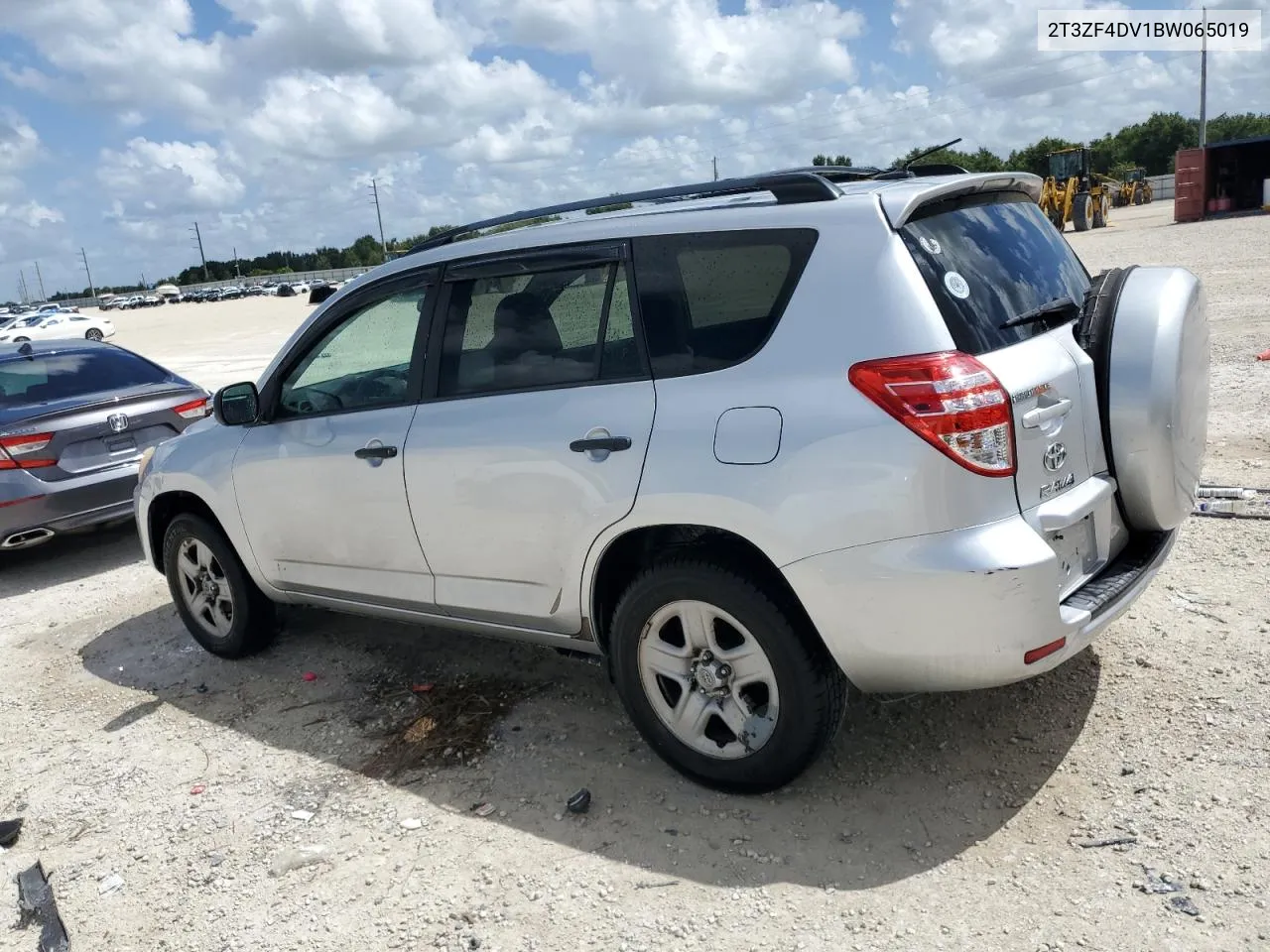 2011 Toyota Rav4 VIN: 2T3ZF4DV1BW065019 Lot: 70308494