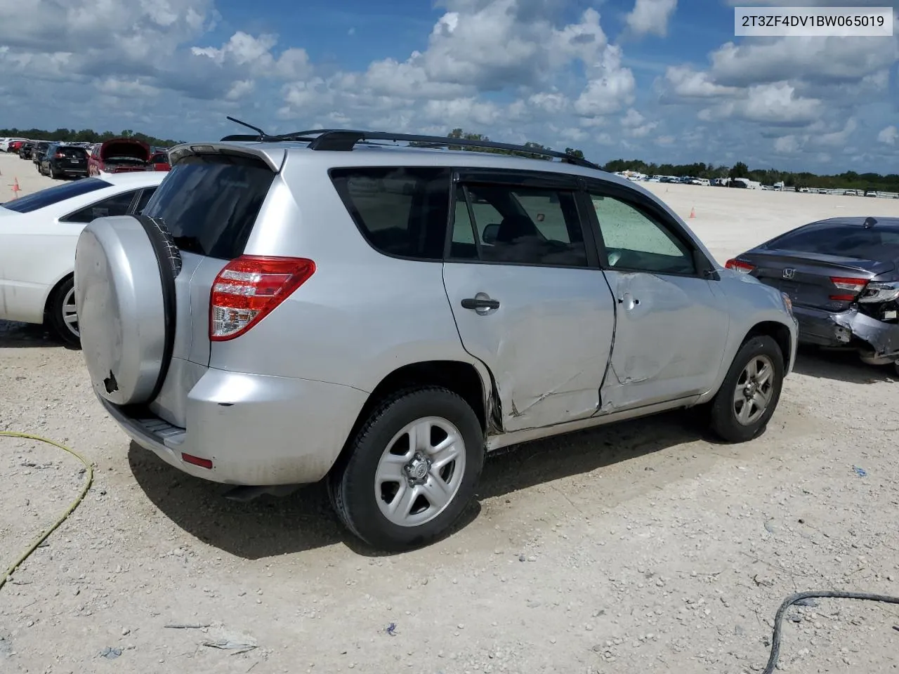 2011 Toyota Rav4 VIN: 2T3ZF4DV1BW065019 Lot: 70308494