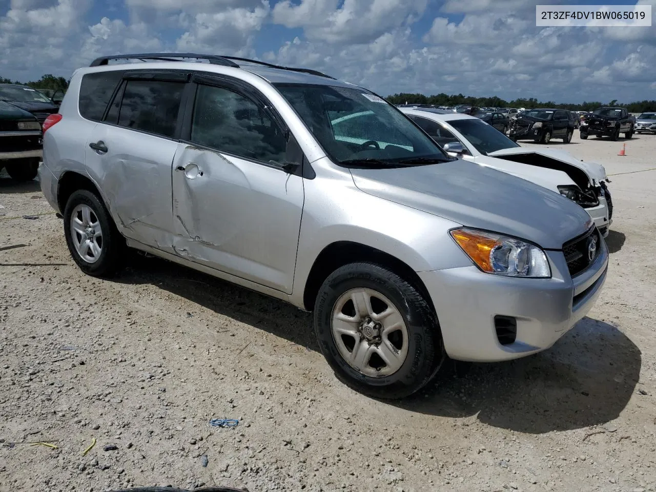 2011 Toyota Rav4 VIN: 2T3ZF4DV1BW065019 Lot: 70308494