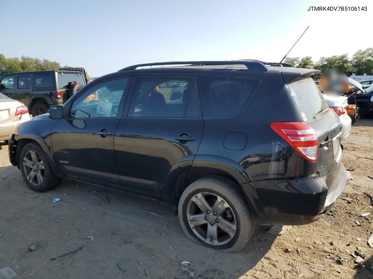 2011 Toyota Rav4 Sport VIN: JTMRK4DV7B5106143 Lot: 70380614