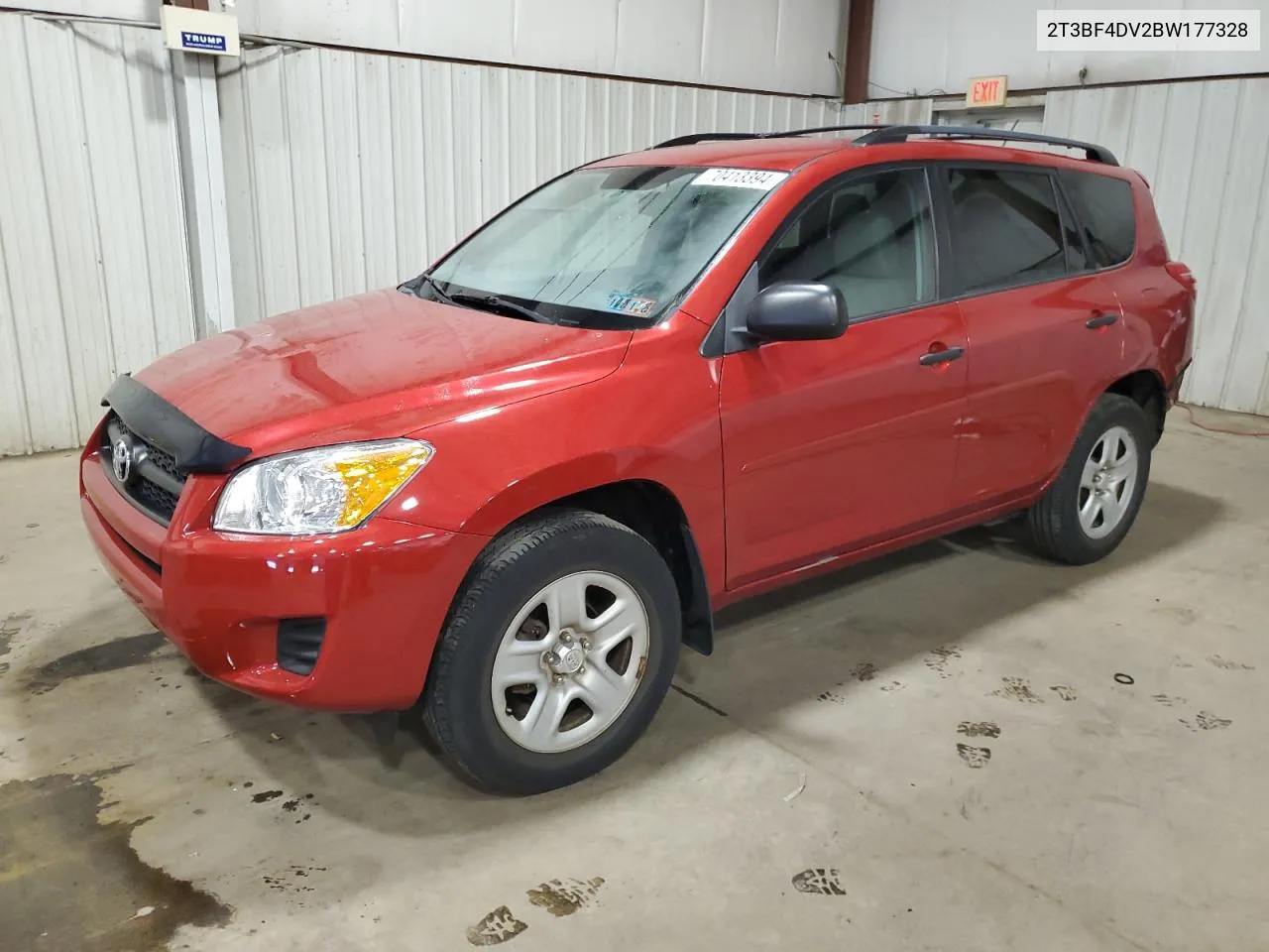 2011 Toyota Rav4 VIN: 2T3BF4DV2BW177328 Lot: 70413394