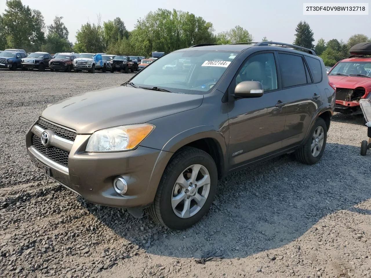 2011 Toyota Rav4 Limited VIN: 2T3DF4DV9BW132718 Lot: 70622144