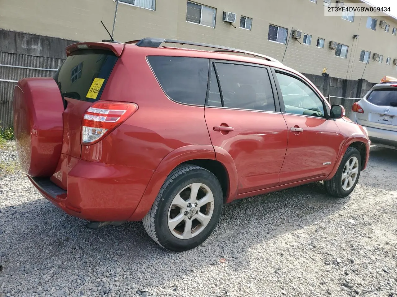 2011 Toyota Rav4 Limited VIN: 2T3YF4DV6BW069434 Lot: 70712214