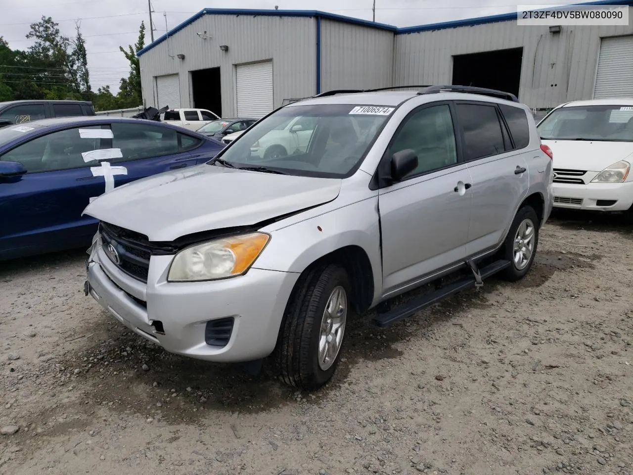 2011 Toyota Rav4 VIN: 2T3ZF4DV5BW080090 Lot: 71006574