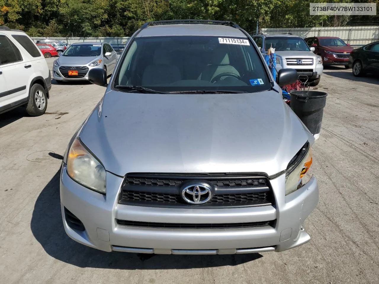 2011 Toyota Rav4 VIN: 2T3BF4DV7BW133101 Lot: 71115134