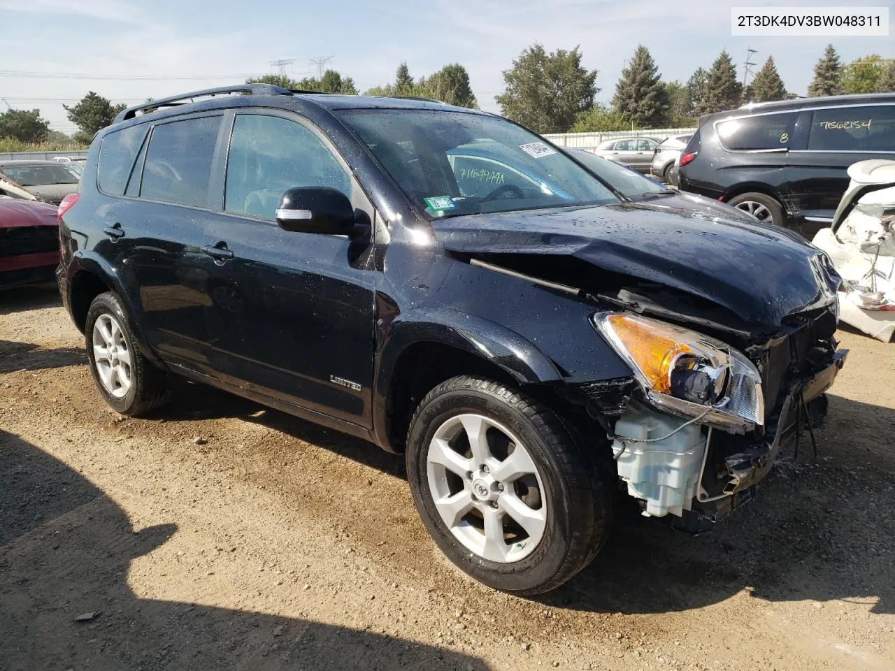 2011 Toyota Rav4 Limited VIN: 2T3DK4DV3BW048311 Lot: 71294644