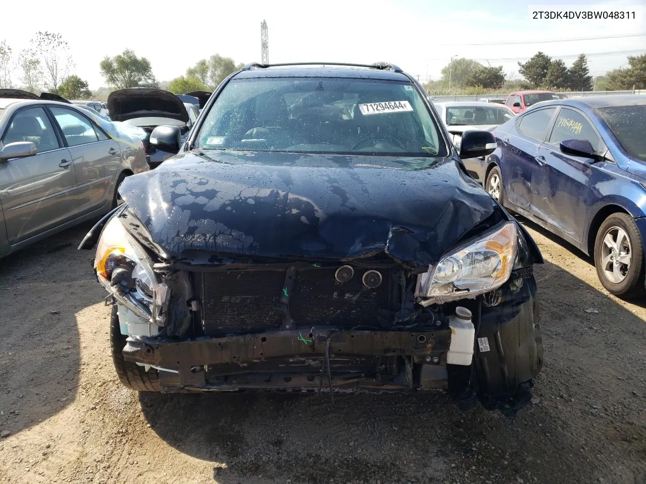 2011 Toyota Rav4 Limited VIN: 2T3DK4DV3BW048311 Lot: 71294644