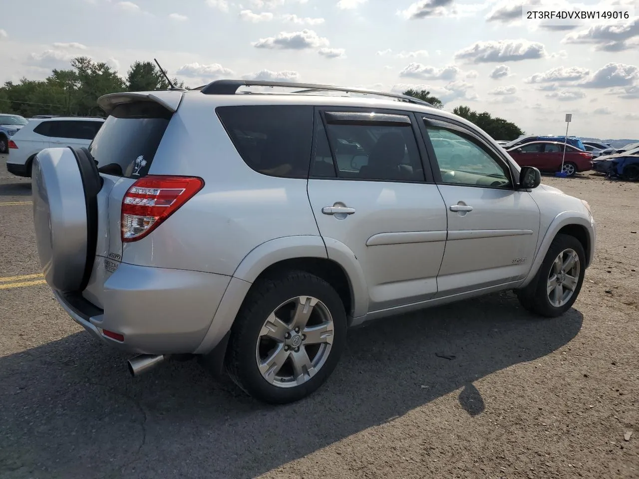 2011 Toyota Rav4 Sport VIN: 2T3RF4DVXBW149016 Lot: 71367554