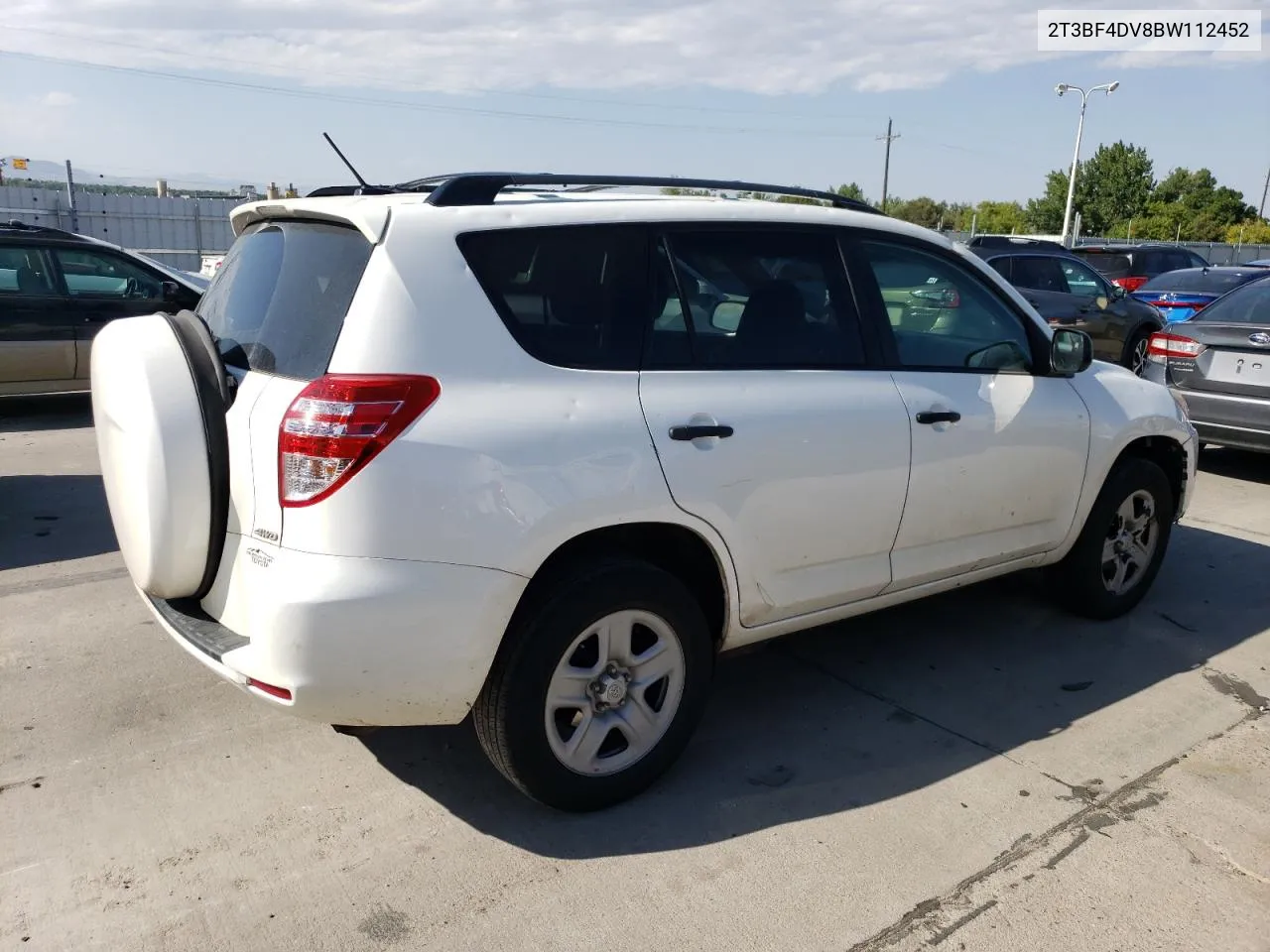 2011 Toyota Rav4 VIN: 2T3BF4DV8BW112452 Lot: 71596154