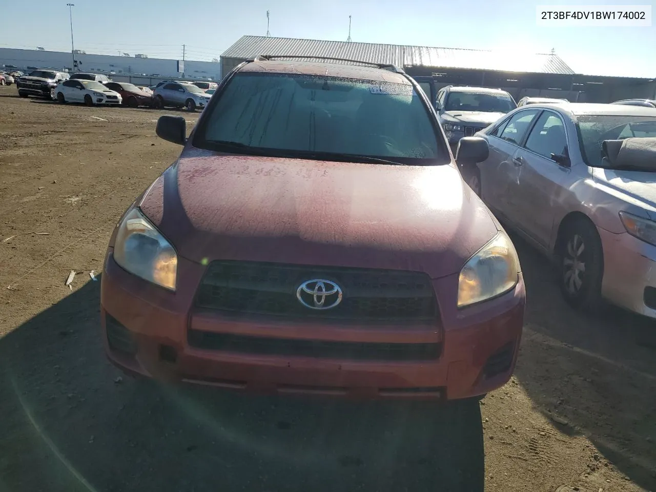 2011 Toyota Rav4 VIN: 2T3BF4DV1BW174002 Lot: 72080994