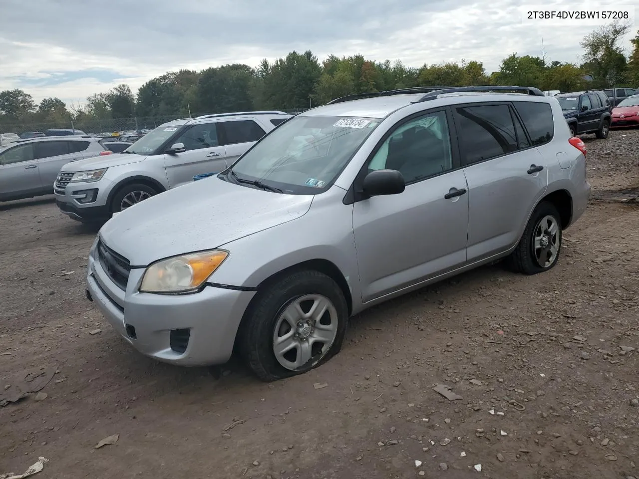 2011 Toyota Rav4 VIN: 2T3BF4DV2BW157208 Lot: 72128734