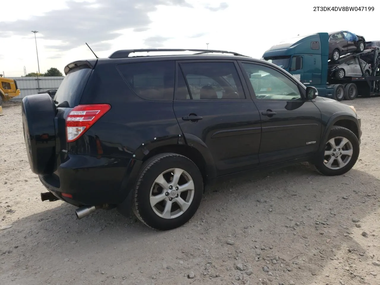 2011 Toyota Rav4 Limited VIN: 2T3DK4DV8BW047199 Lot: 72497584