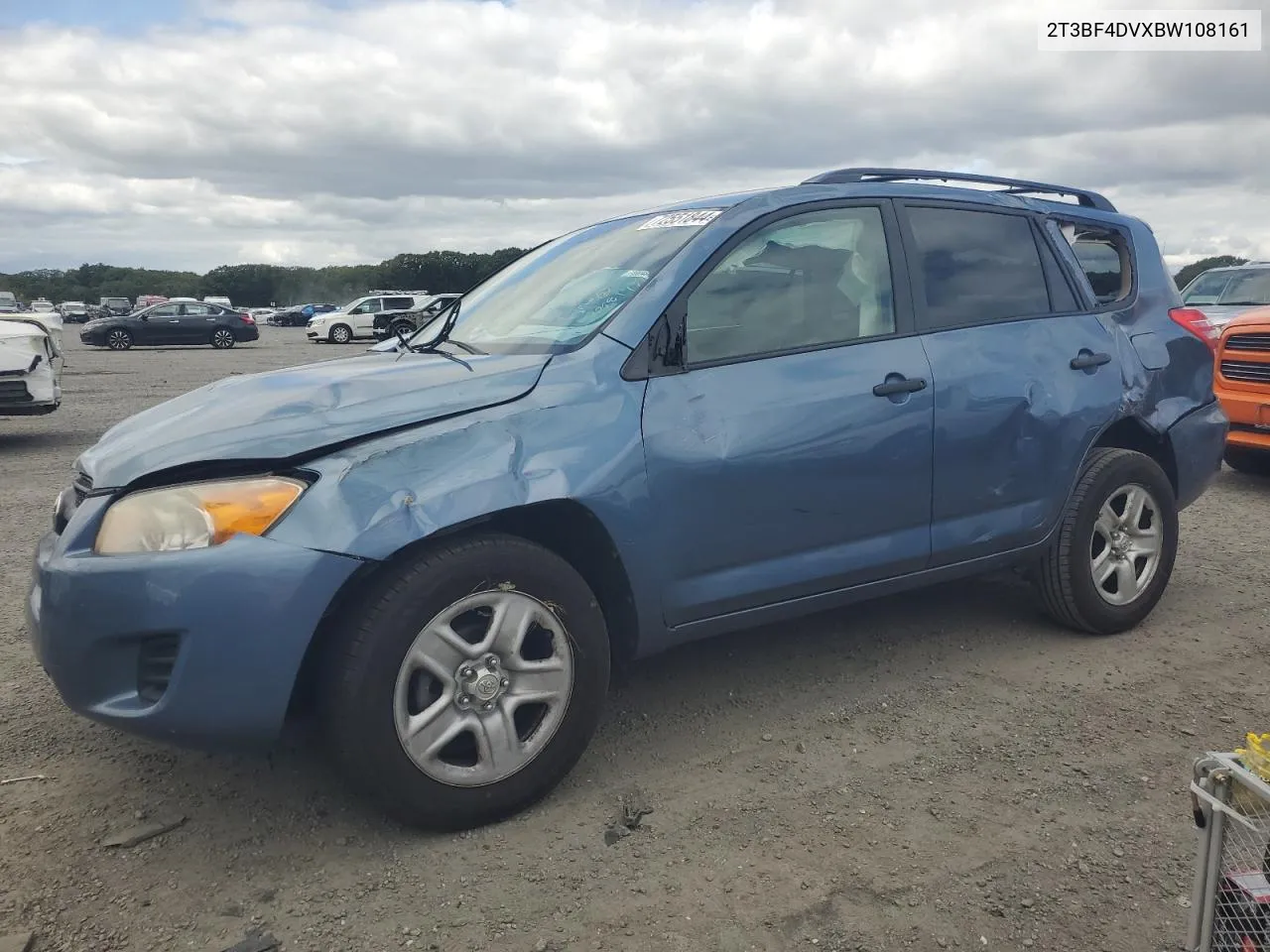 2011 Toyota Rav4 VIN: 2T3BF4DVXBW108161 Lot: 72551844