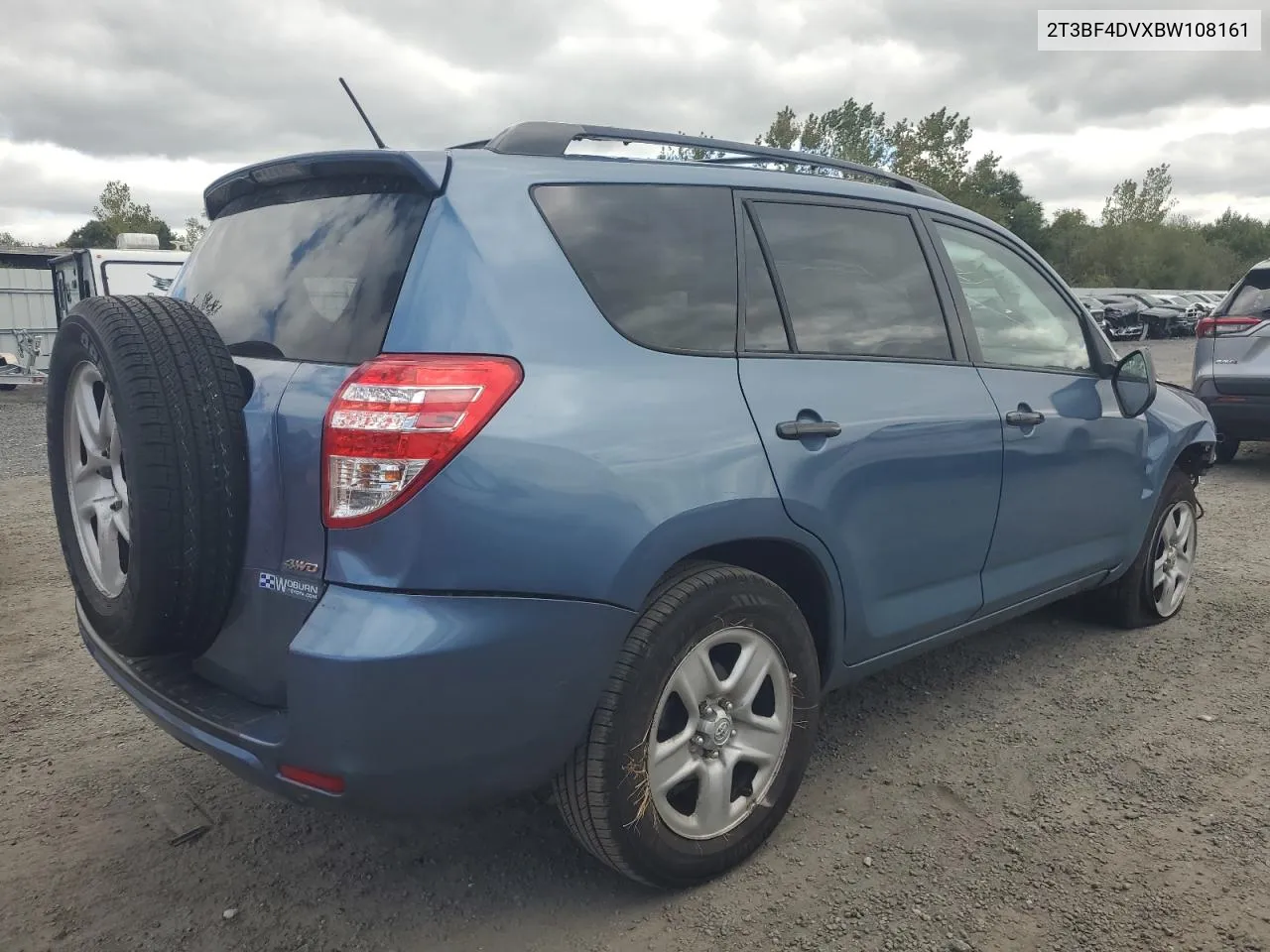 2011 Toyota Rav4 VIN: 2T3BF4DVXBW108161 Lot: 72551844