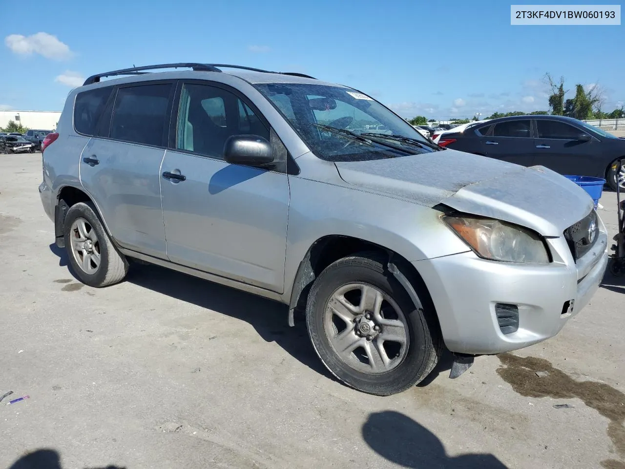 2011 Toyota Rav4 VIN: 2T3KF4DV1BW060193 Lot: 72695604