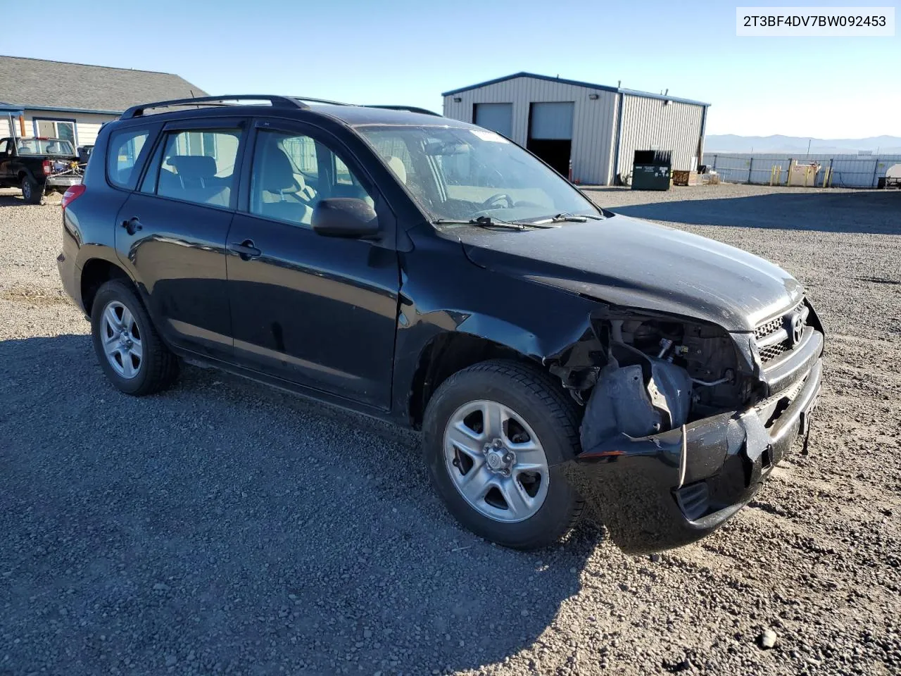 2011 Toyota Rav4 VIN: 2T3BF4DV7BW092453 Lot: 72822844