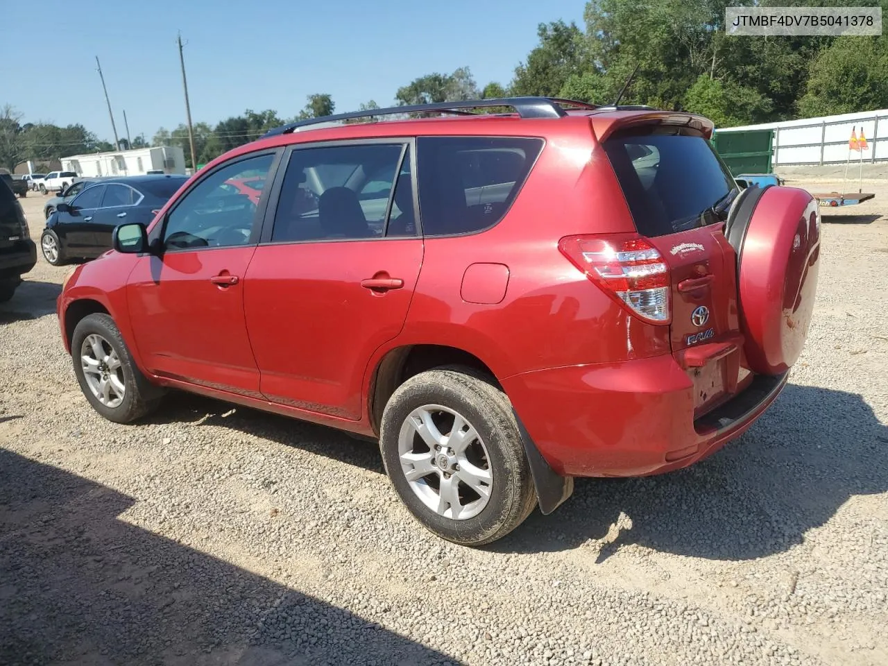 2011 Toyota Rav4 VIN: JTMBF4DV7B5041378 Lot: 72921124