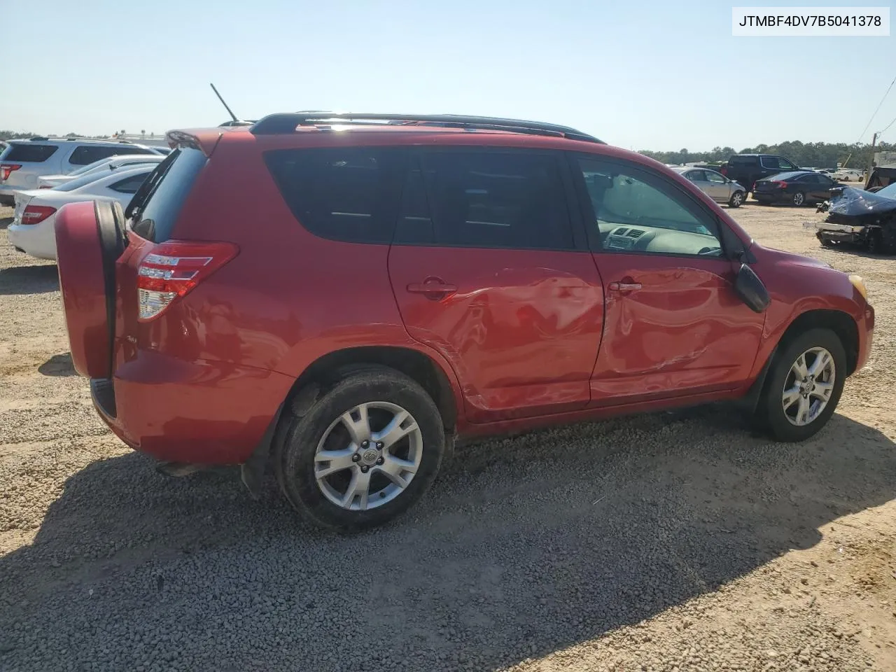 2011 Toyota Rav4 VIN: JTMBF4DV7B5041378 Lot: 72921124