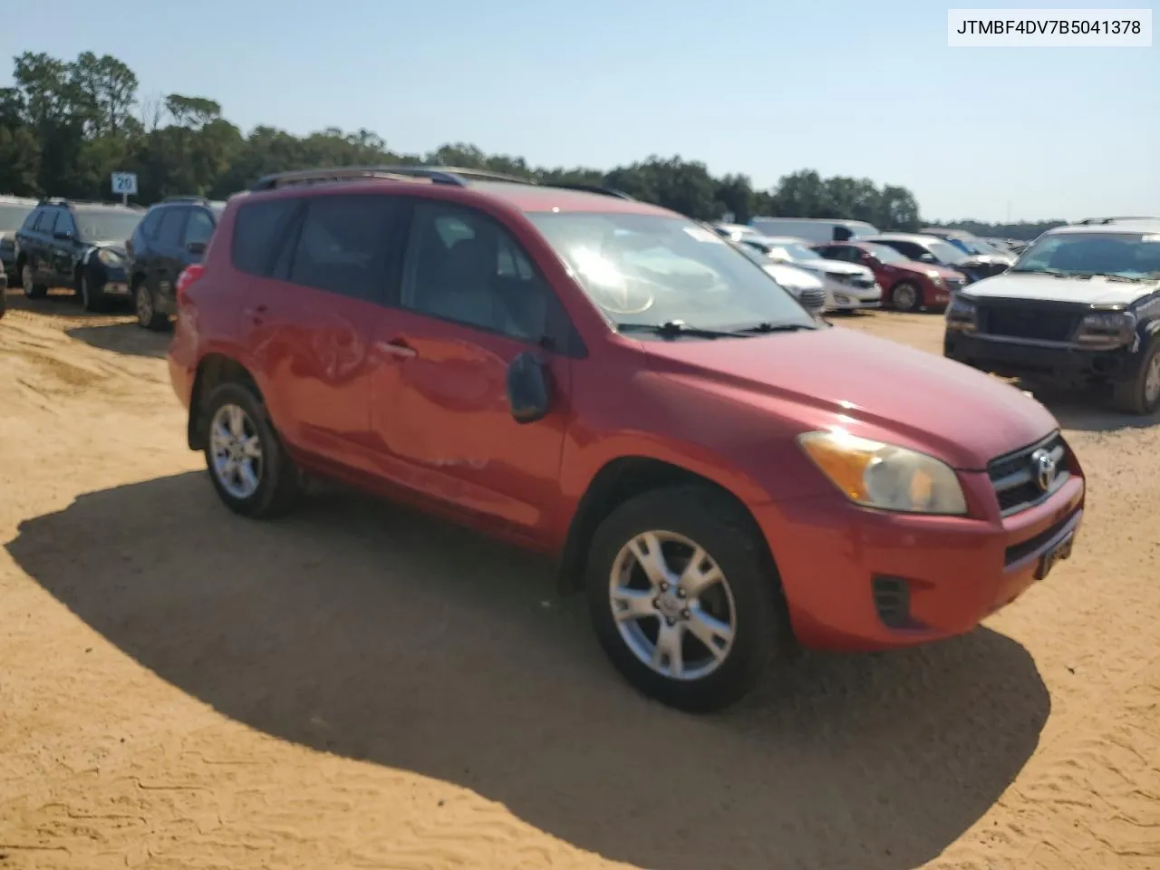 2011 Toyota Rav4 VIN: JTMBF4DV7B5041378 Lot: 72921124