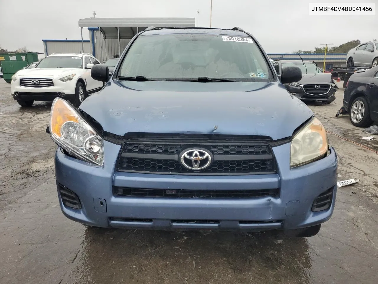 2011 Toyota Rav4 VIN: JTMBF4DV4BD041456 Lot: 73018364