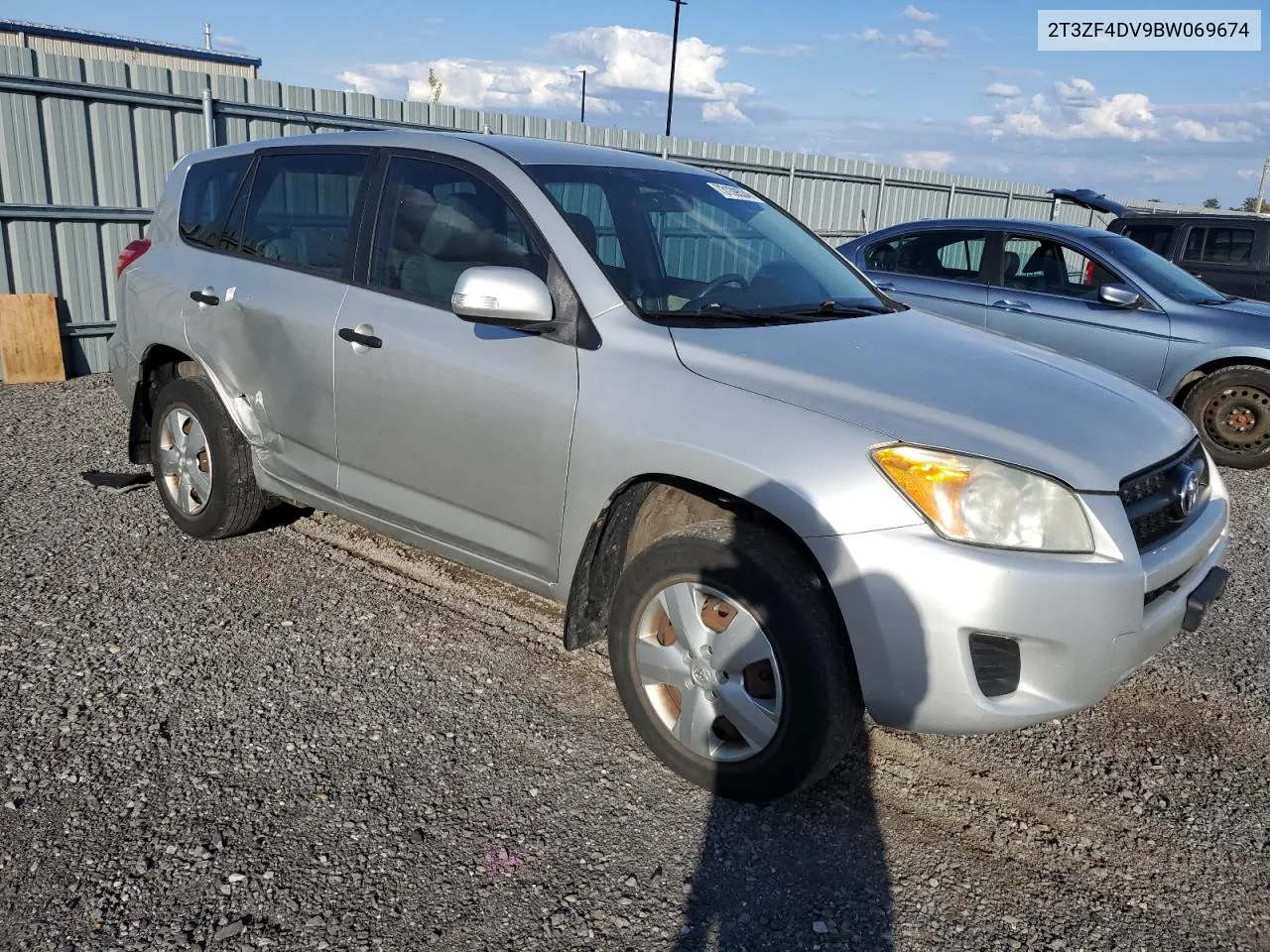 2011 Toyota Rav4 VIN: 2T3ZF4DV9BW069674 Lot: 73139534