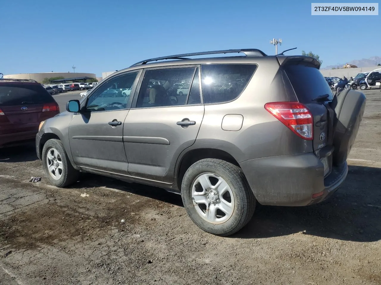 2011 Toyota Rav4 VIN: 2T3ZF4DV5BW094149 Lot: 73160884