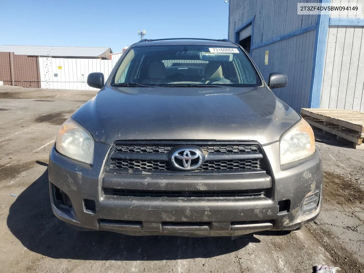 2011 Toyota Rav4 VIN: 2T3ZF4DV5BW094149 Lot: 73160884