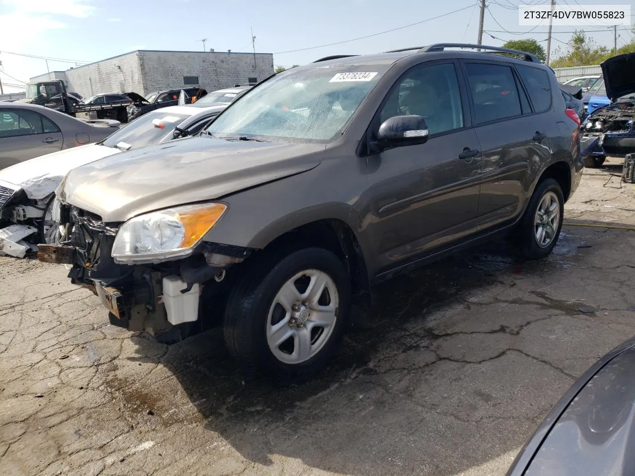 2011 Toyota Rav4 VIN: 2T3ZF4DV7BW055823 Lot: 73378234