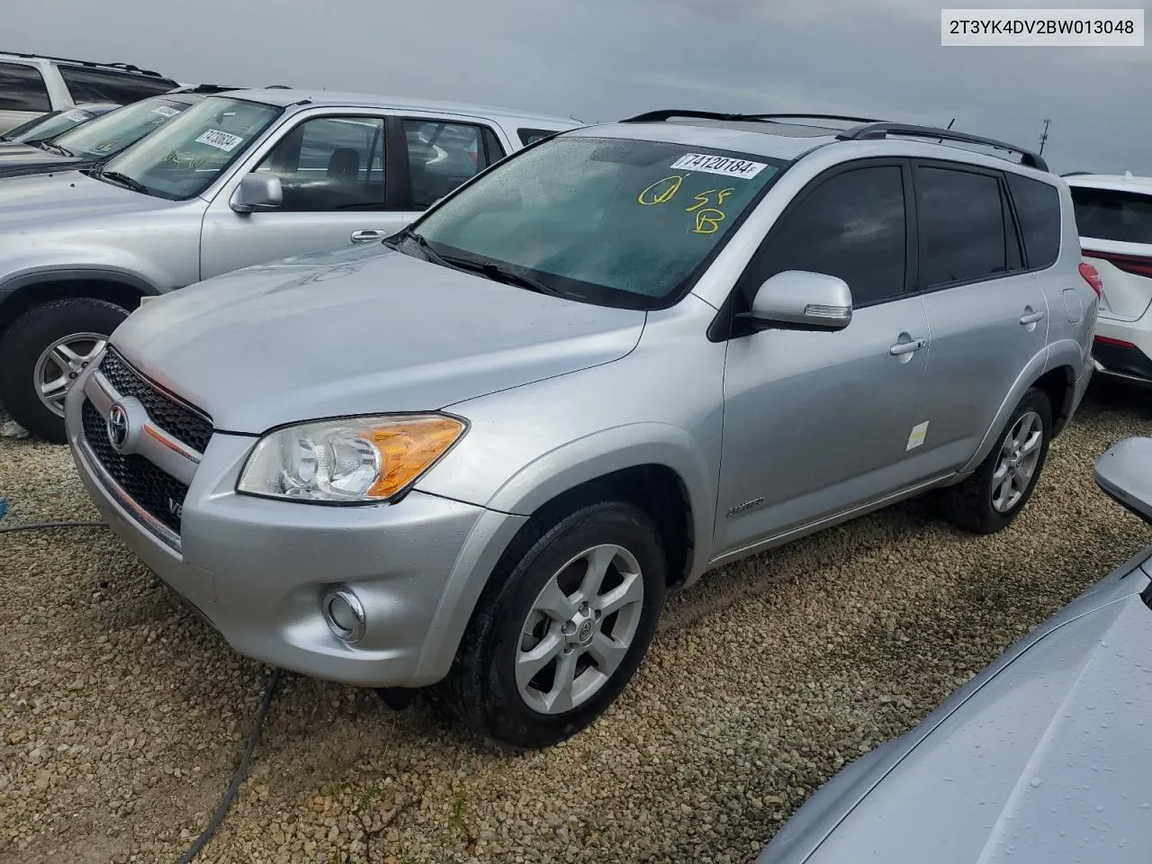 2011 Toyota Rav4 Limited VIN: 2T3YK4DV2BW013048 Lot: 74120184