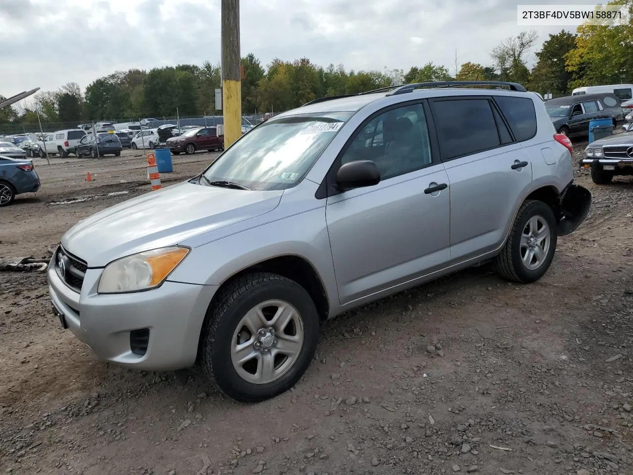 2011 Toyota Rav4 VIN: 2T3BF4DV5BW158871 Lot: 74612794