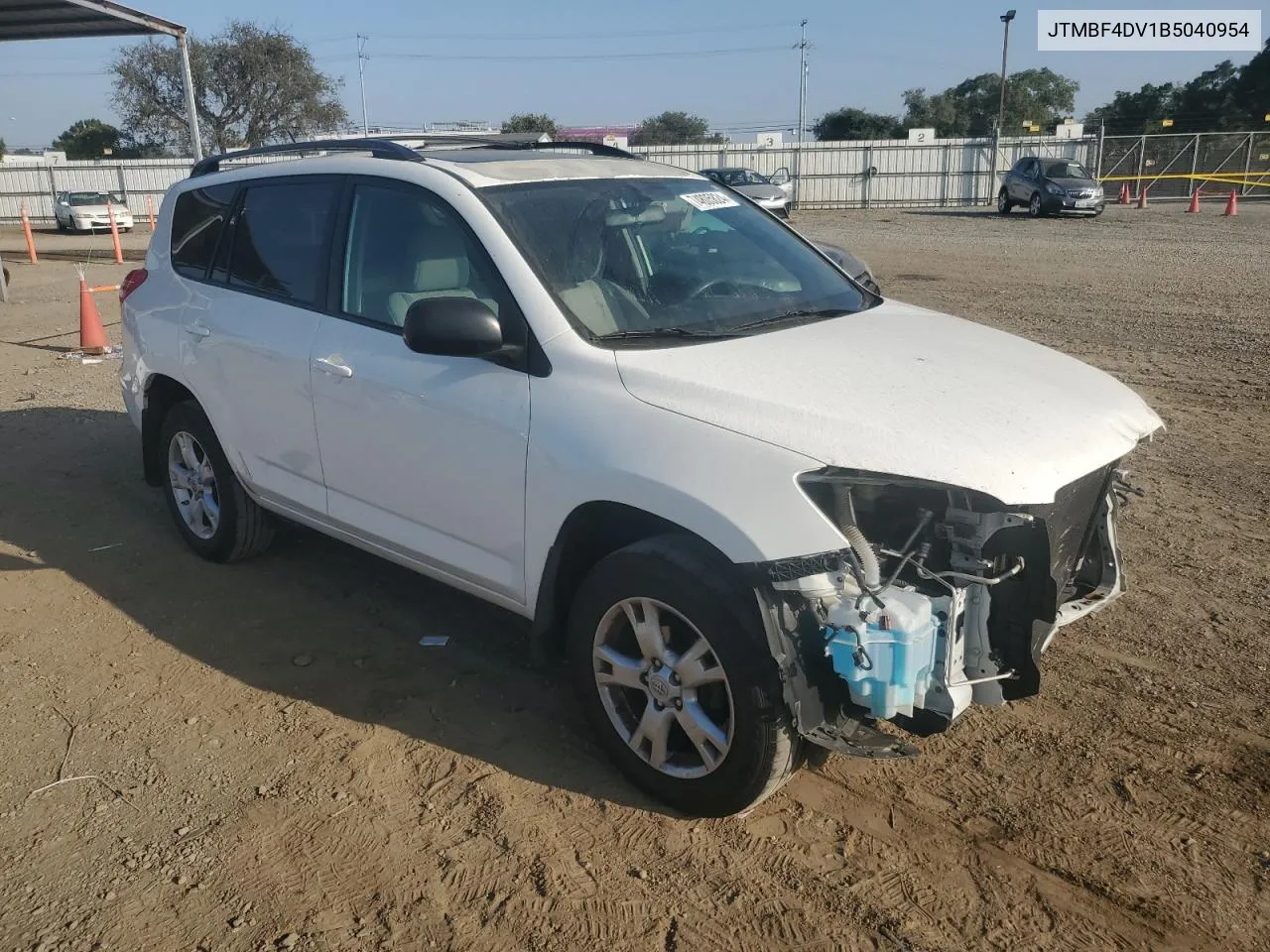 2011 Toyota Rav4 VIN: JTMBF4DV1B5040954 Lot: 74805824