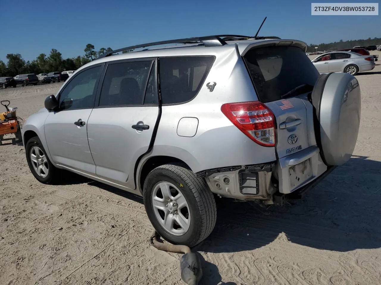 2011 Toyota Rav4 VIN: 2T3ZF4DV3BW053728 Lot: 74845084