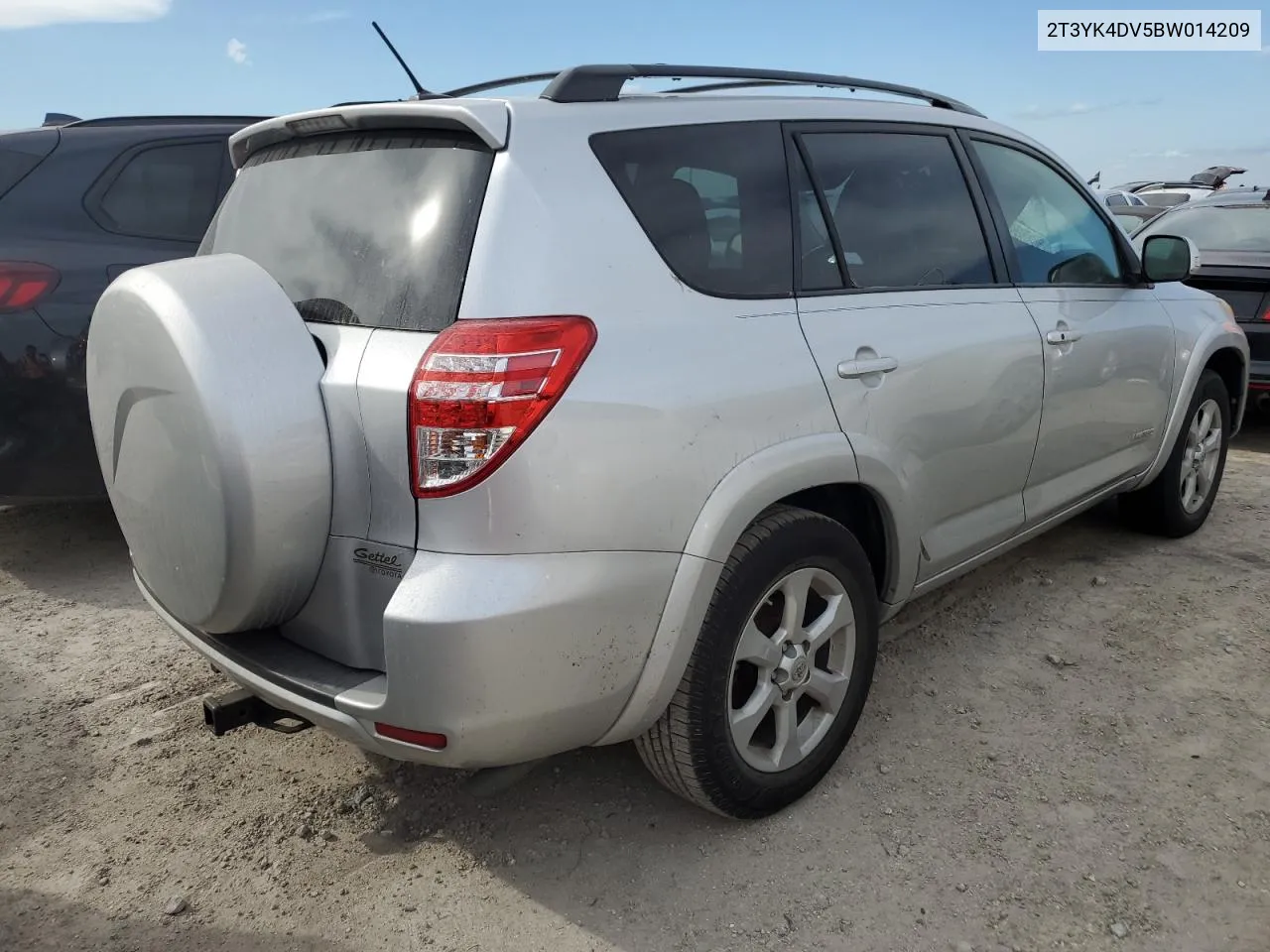 2011 Toyota Rav4 Limited VIN: 2T3YK4DV5BW014209 Lot: 75101704