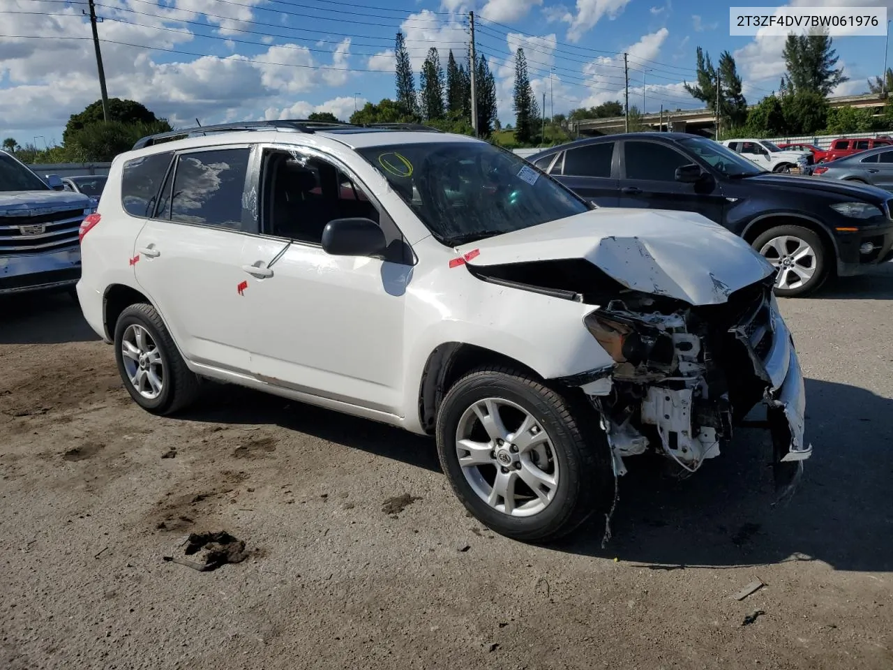 2011 Toyota Rav4 VIN: 2T3ZF4DV7BW061976 Lot: 75538364