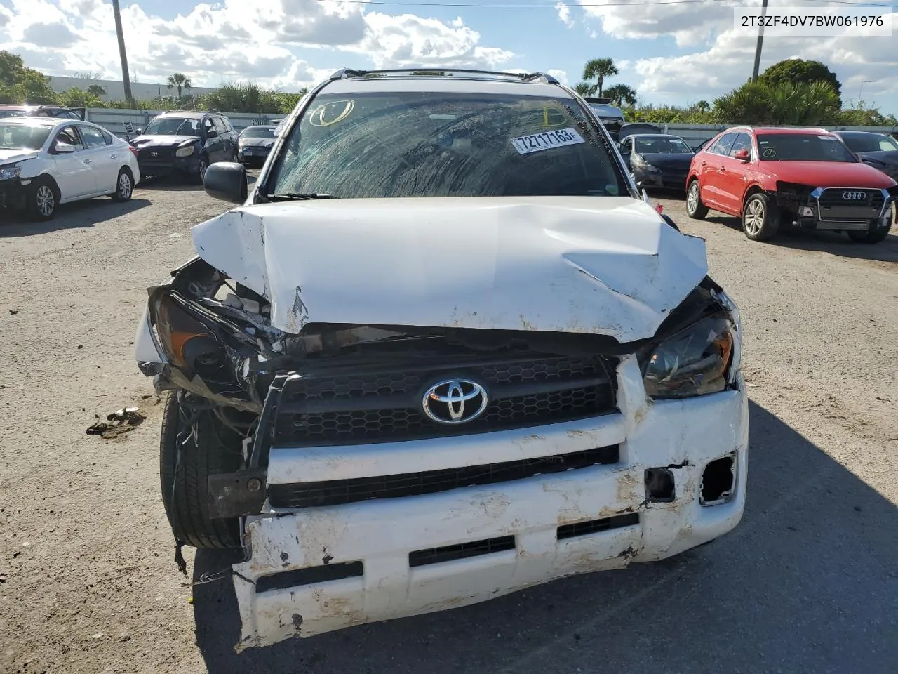 2011 Toyota Rav4 VIN: 2T3ZF4DV7BW061976 Lot: 75538364