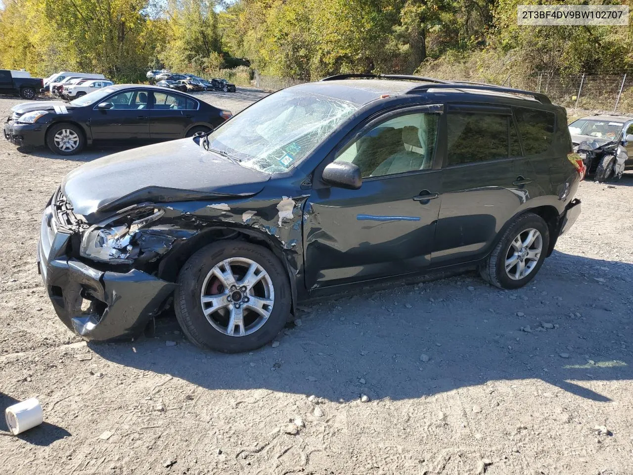 2011 Toyota Rav4 VIN: 2T3BF4DV9BW102707 Lot: 75665374