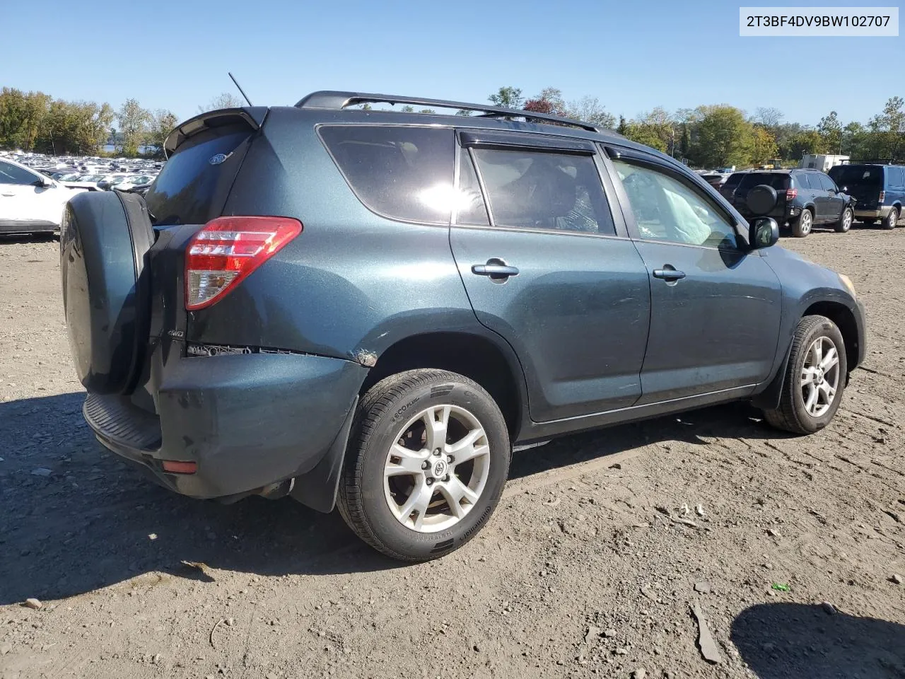 2011 Toyota Rav4 VIN: 2T3BF4DV9BW102707 Lot: 75665374