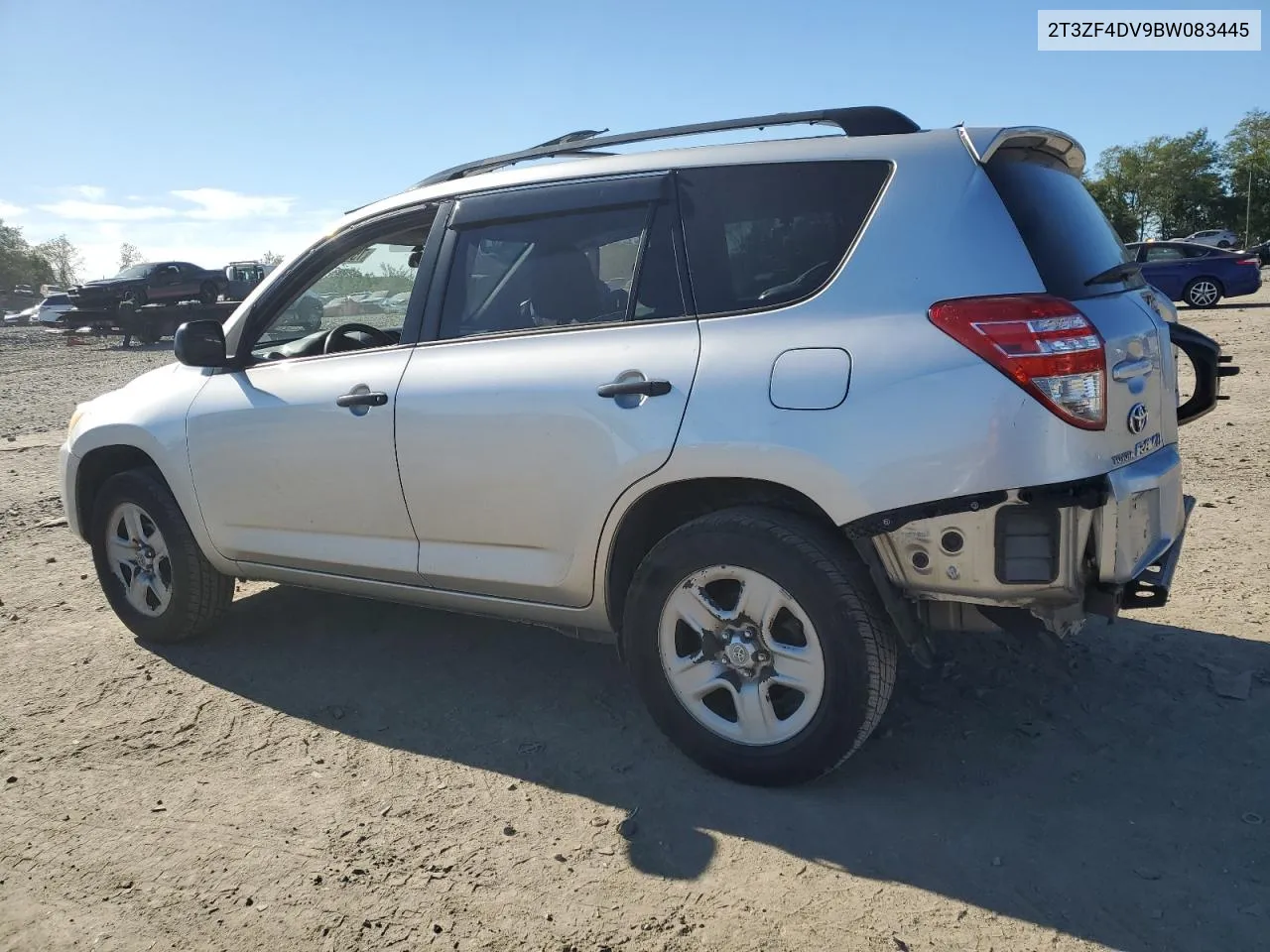 2011 Toyota Rav4 VIN: 2T3ZF4DV9BW083445 Lot: 75709434