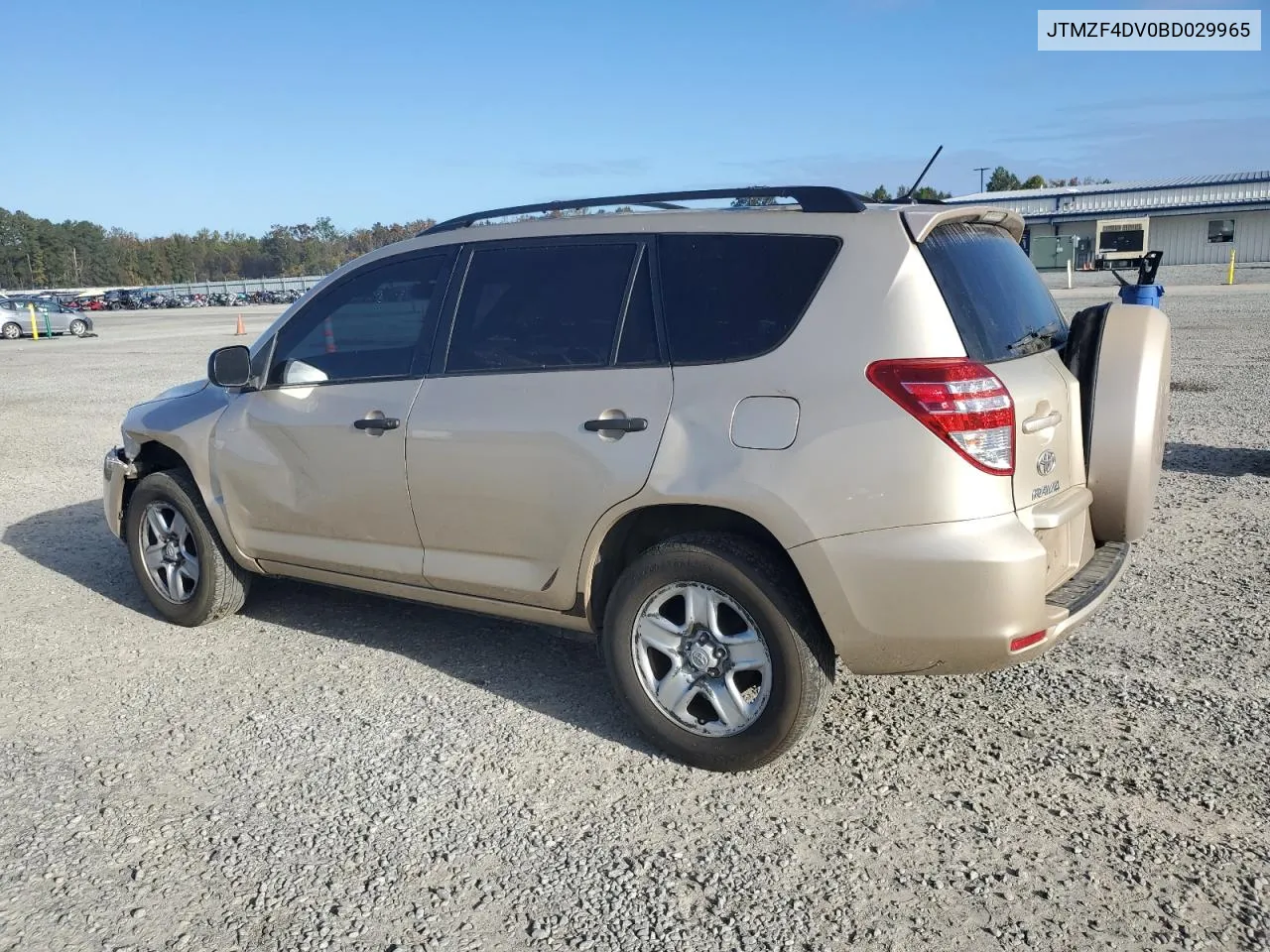 2011 Toyota Rav4 VIN: JTMZF4DV0BD029965 Lot: 75793794