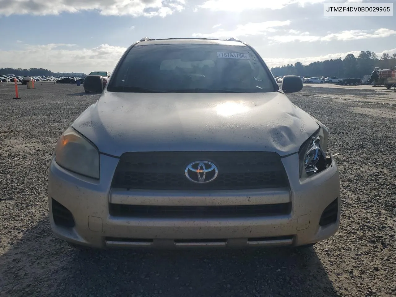 2011 Toyota Rav4 VIN: JTMZF4DV0BD029965 Lot: 75793794