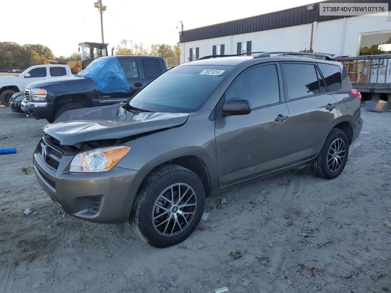 2011 Toyota Rav4 VIN: 2T3BF4DV7BW107176 Lot: 75821014